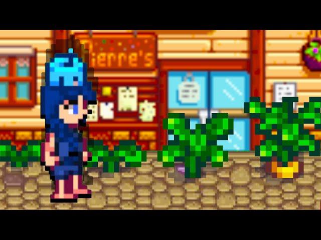 We Farmed In TOWN For A YEAR In Stardew Valley…