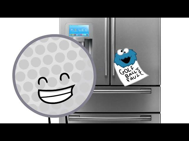 Golf Ball's fault - BFDI animation