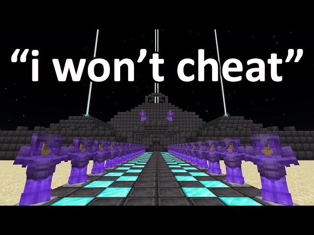 Minecraft but you ALWAYS play with CHEATS