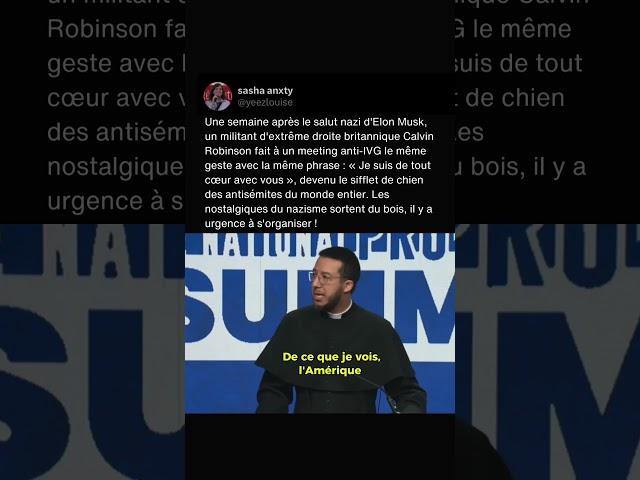 Un admirateur britannique d'Elon Musk fait un salut nazi. Organisons-nous contre l'extrême droite !