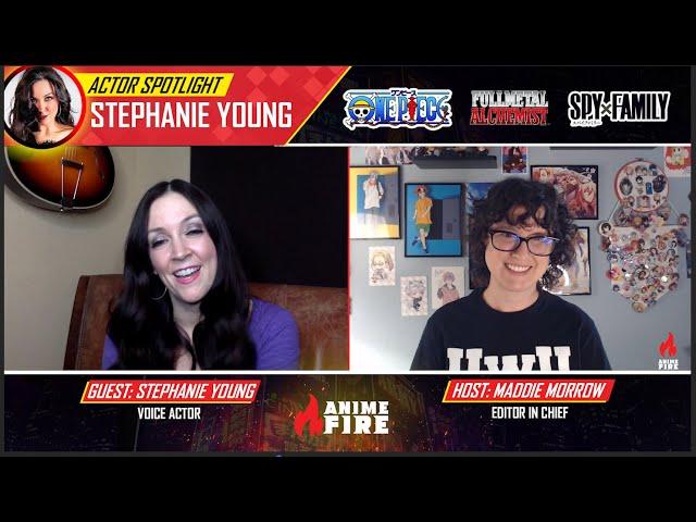 Anime Fire Actor Spotlight: Stephanie Young (One Piece, Spy x Family)