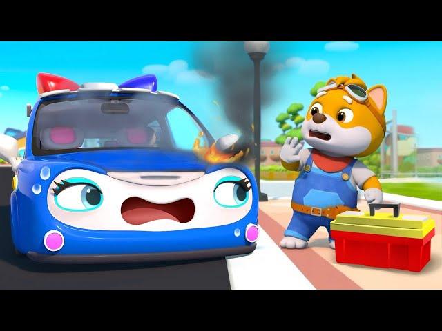 Police Car's Little Helper | Fire Truck, Police Car | Cartoon for Kids | BabyBus - Cars World