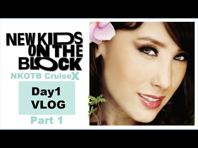 NKOTB Cruise Day1 VLOG Part1 | SWEETHAUTE