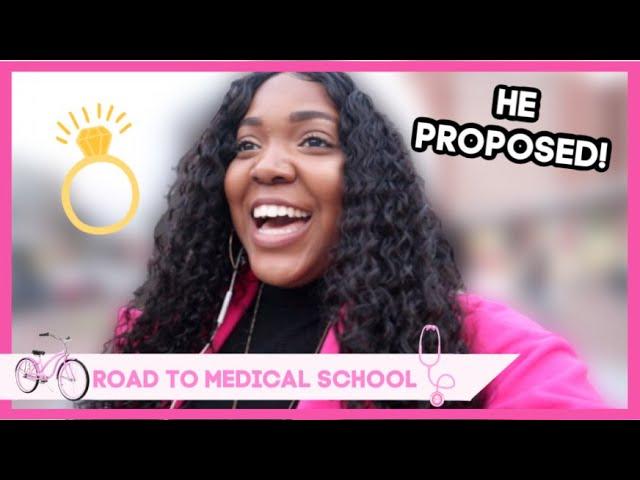 HE PROPOSED! | Graduate School Vlog S2E27