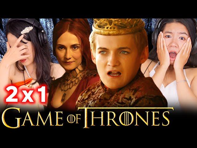 Foreign Girls React | Game of Thrones S2 Ep 1 "The North Remembers" | First Time Watch