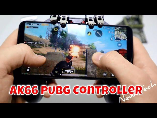 How to use AK66 PUBG Controller Six Finger Mobile Game Shooting Free Fire Key Button Gamepad