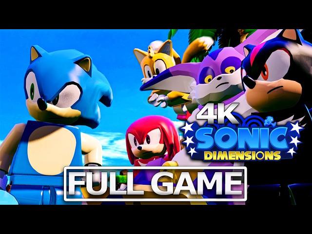 LEGO SONIC Full Gameplay Walkthrough / No Commentary【FULL GAME】4K 60FPS Ultra HD