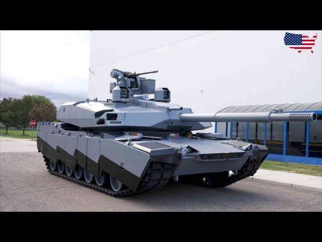 GDLS showed the public the new AbramsX MBT, which displaces 60 tons