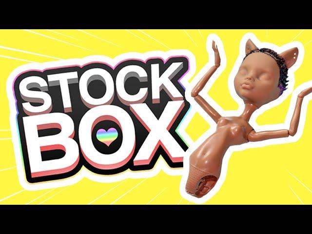 STOCK BOX Doll Customizing: Tamara Tinyhoof, the half art-doll Fawn/Centaur