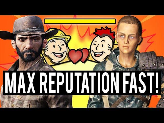 Fallout 76 - Fastest Ways to Get Max Reputation (Fallout 76 Tips)