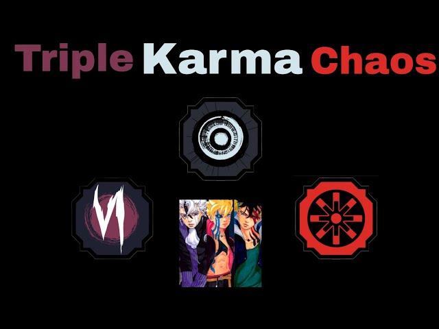 Triple Karma Chaos Combo (Code Gaiden + Kamaki Akuma + Borumaki Gaiden) | Shindo Life PvP