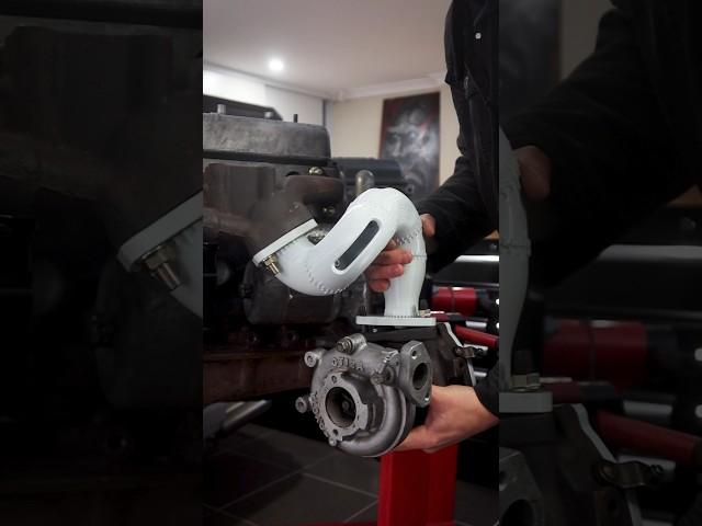 3D Printed Turbo J-Pipe Jig for DIY Turbo Kit | KE70 Driftcar #turbo #3dprinted #carrestoration