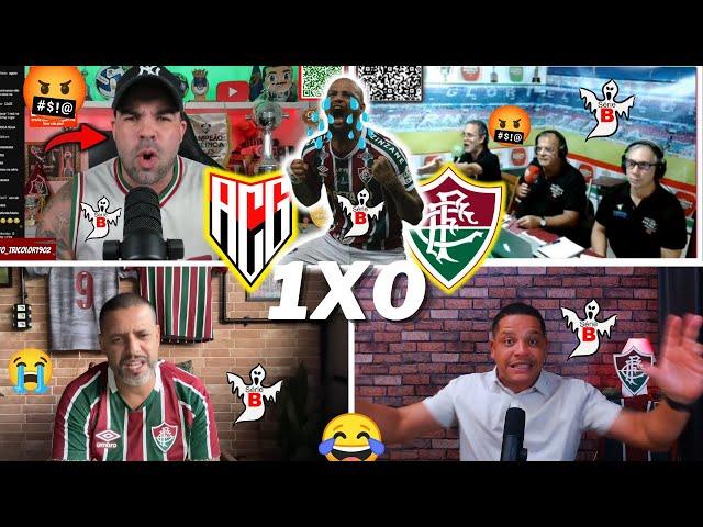 REAÇÕES TRICOLORES REVOLTADOS -SÉRIE B TA CHEGANDO- ATLÉTICO-GO 1X0 FLUMINENSE- VAMOS RIR KKKKKK