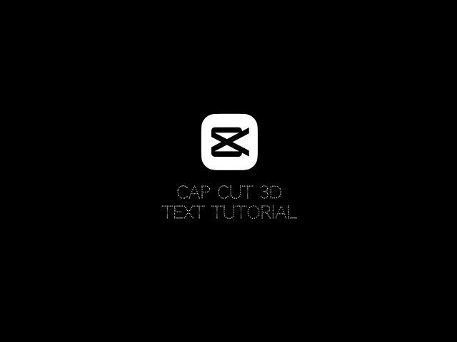 Cap Cut 3d Text Tutorial|Vishu Editz #shorts #capcut #capcuttutorial