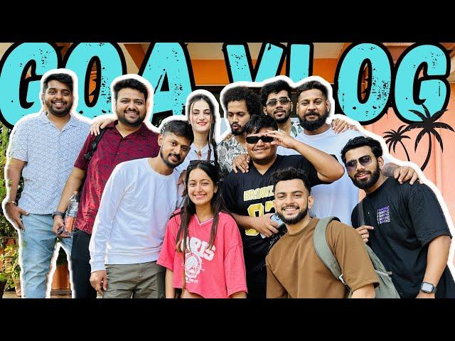 First Goa Trip with my Group | Content Creators | AdiTea #goa