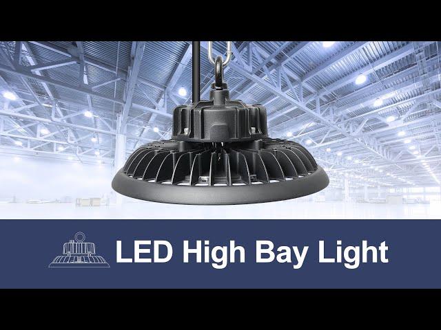 UFO LED High Bay Light 100W 150W 200W LED Warehouse Shop Industry Lighting Supply