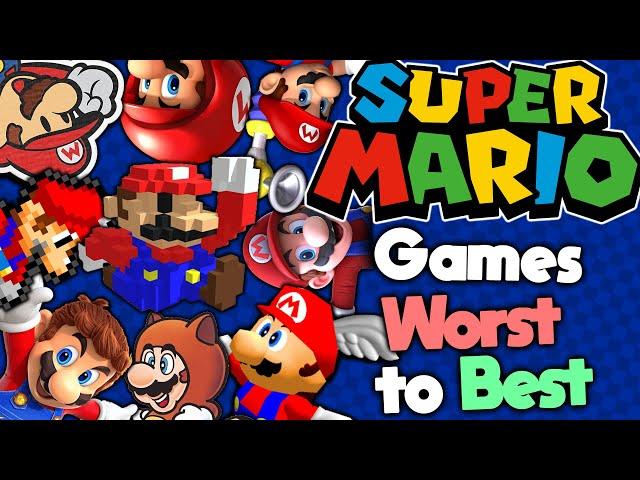 Ranking Every Mario Game