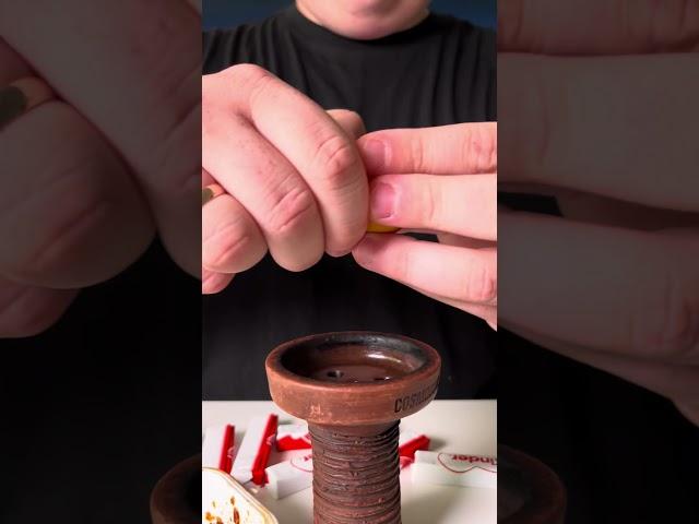 Сарма - Киндер шоколад  #hookah #кальян #обзор #сравнение #asmr #табакдлякальяна #сарма #shorts