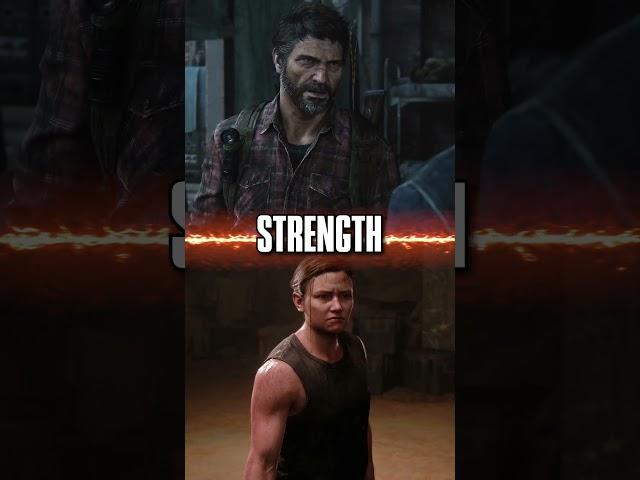 Joel Miller (TLOU Part 1) vs Abby Anderson (TLOU Part 2) #shorts