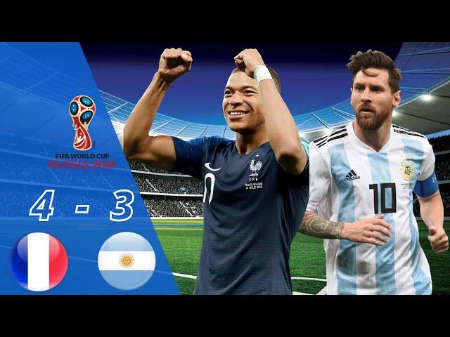 Résumé FRANCE 4-3 ARGENTINE   Huitièmes de finale   Coupe Du Monde 2018 HD TF1