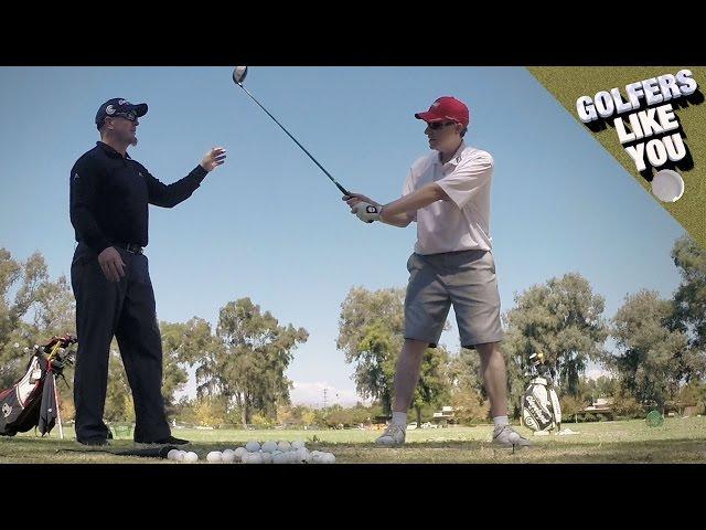 Golfers Like You: Fix Pushes and Hooks by Focusing on Backswing