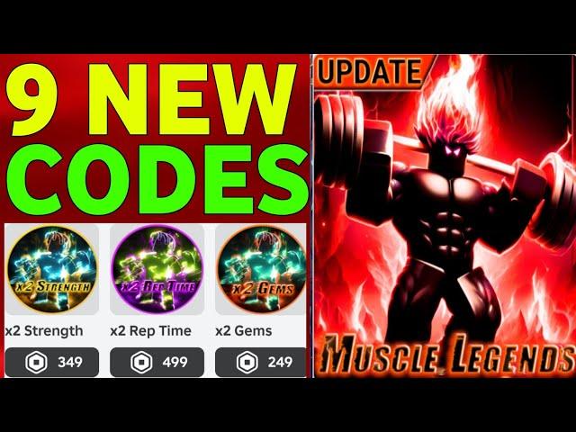 UPDATEMUSCLE LEGENDS CODES 2024! ROBLOX MUSCLE LEGENDS CODES