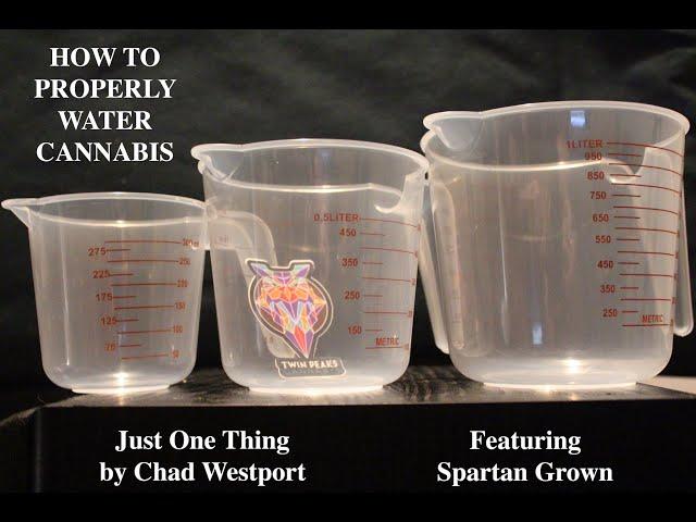 Just One Thing - How To Properly Water Cannabis - w/ Spartan Grown