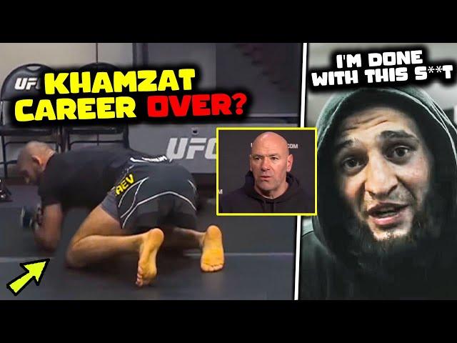 Khamzat Chimaev BREAKS SILENCE on Retirement, Sends SCARY MESSAGE to UFC Fighters, Dana White REACTS