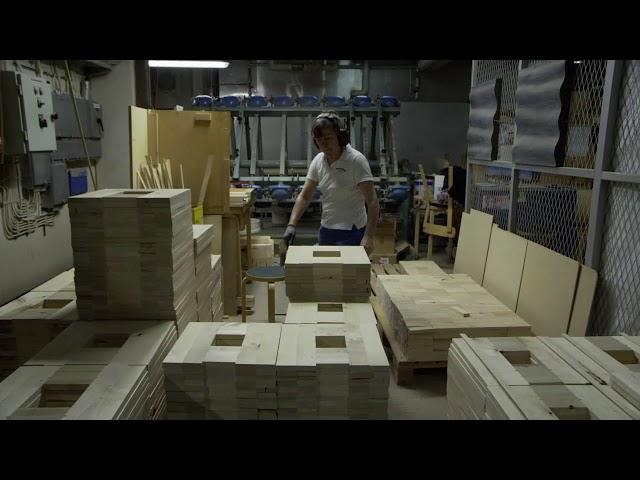 Making of the Artek Alvar Aalto Stool 60