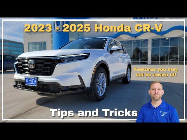 2023 2024 2025 Honda CR-V Tips and Tricks |  Hidden Features the salesperson may forget to share!