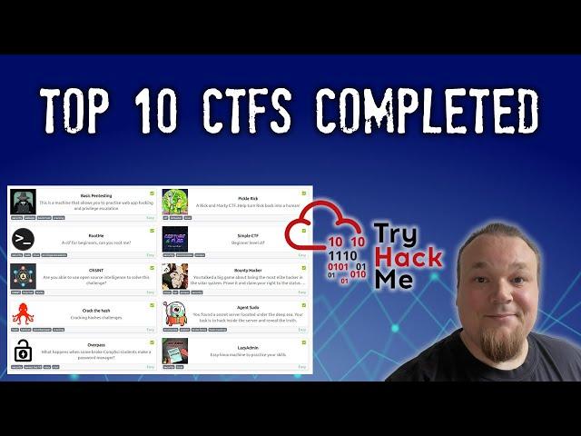TryHackMe! Top 10 Most Popular Rooms - All Collected