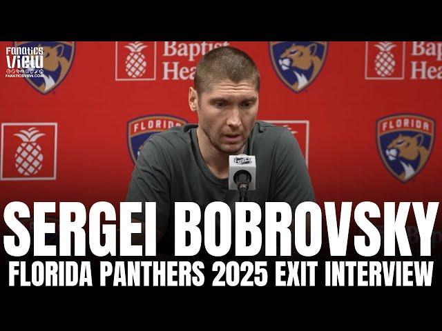 Sergei Bobrovsky Reflects on Back-to-Back Stanley Cup Wins for Florida, Annual Haircut After Season