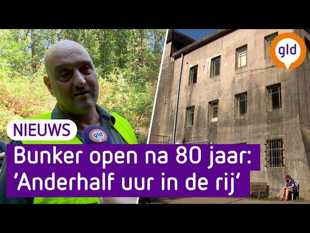 UREN in de RIJ voor verscholen DUITSE BUNKER