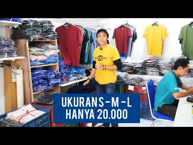 DISTRIBUTOR KAOS POLOS MURAH | Jual Kaos Katun Oblong Lengan Pendek