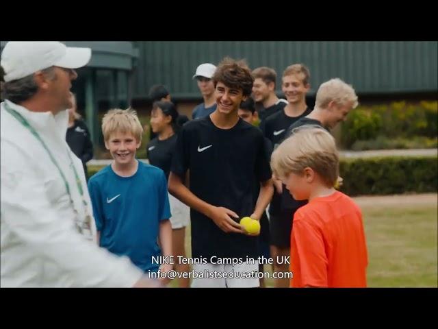 NIKE Tennis Camps in the UK, #Verbalists Education