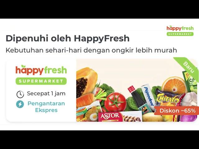 Kenalin, HappyFresh Supermarket!