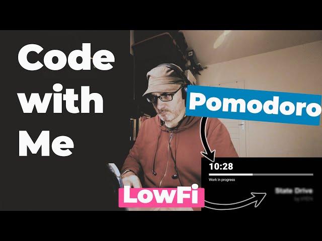 1 hour coding session with lofi music and pomodoro timer