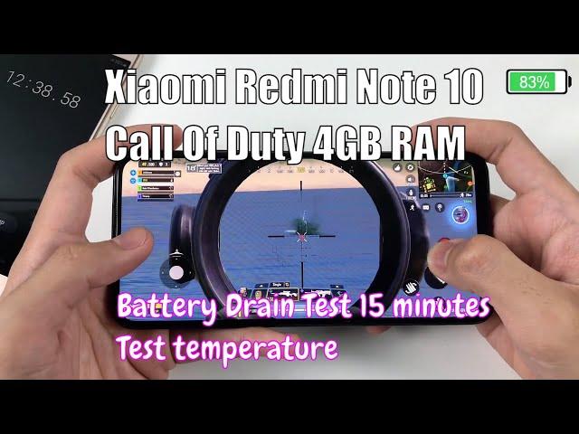 Xiaomi Redmi Note 10 Test Game Call Of Duty | Snapdragon 678