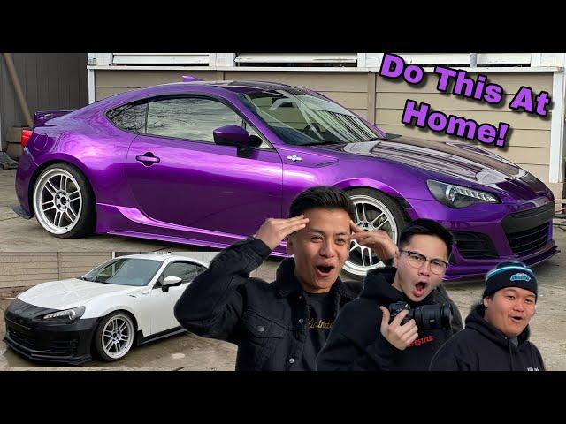 ILLIMINATE BLOWN AWAY..How to Candy Your 86 FRS BRZ | Randy Truong & Sonny Dials In My Fitment