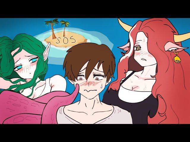 I drifted on a desert island with Monster Girls