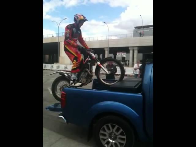 Dougie Lampkin v Nissan