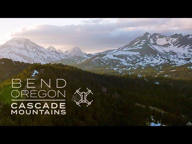 Stunning 4k Drone Footage of Cascade Mountains