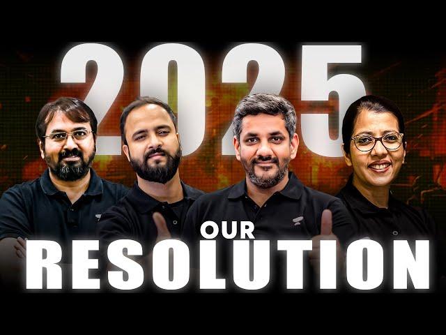 CAT 2025 Aspirants Your Success  Our *NON NEGOTIABLE RESOLUTION* Happy New Year 