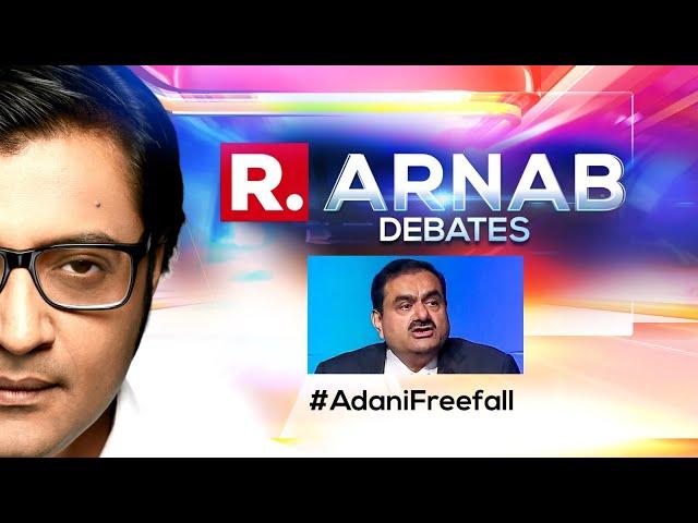 Arnab's Debate: Are There Fundamental Troubles For Adani?