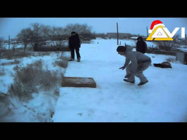 parkour КЛАН | Alexsandr luft - winter 2012 CLAN –