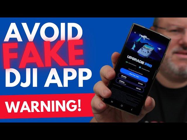 How to AVOID the FAKE DJI Fly App! Android Users BEWARE!