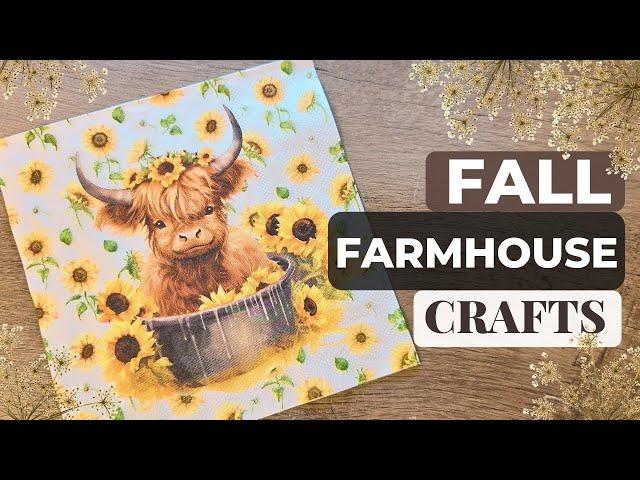 Trash to Treasures: Fall Farmhouse DIY Napkin Tutorial You Can’t Miss!