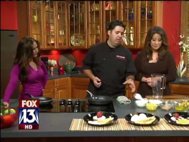 How to make crepes - Chef Cristian Feher on Fox 13 News with Nerissa Prest and Sheena Parveen