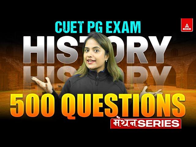 CUET PG 2025 History Top 500 Questions | MA History PYQ's | By Aashi Ma'am