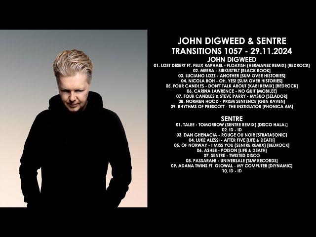 JOHN DIGWEED (UK) & SENTRE (UK) @ Transitions 1057 29.11.2024